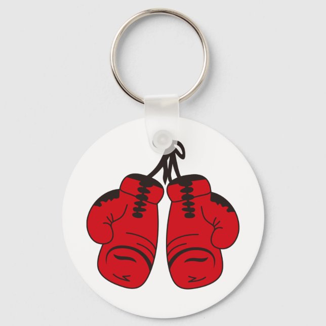 Boxing Gloves Key Ring (Front)