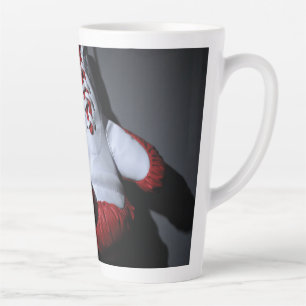 Boxing gloves  latte mug