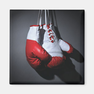 Boxing gloves magnet
