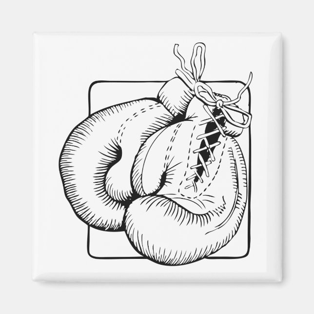 Boxing Gloves Magnet (Front)