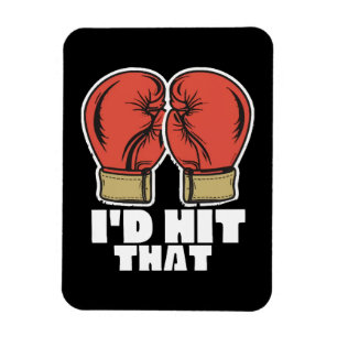 Boxing gloves magnet