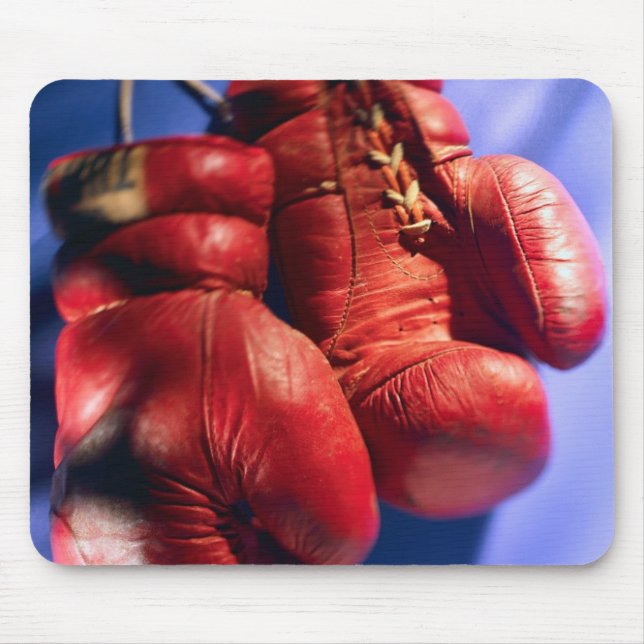 Boxing Gloves Mousepad (Front)
