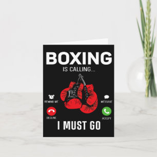 Boxing Gloves Phone Display Boxing Is Calling I Mu Card