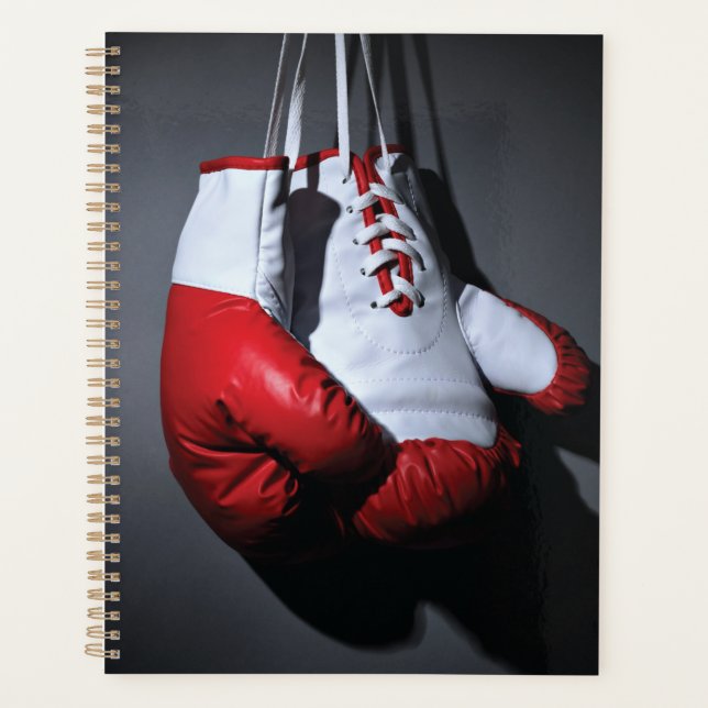 Boxing gloves  planner (Front)