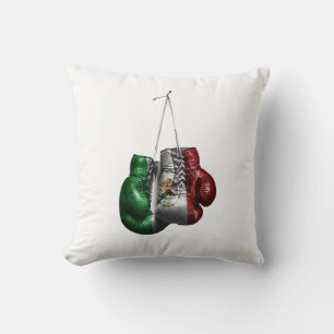Boxing Gloves T-Shirt - Mexico Vintage flag Cushion
