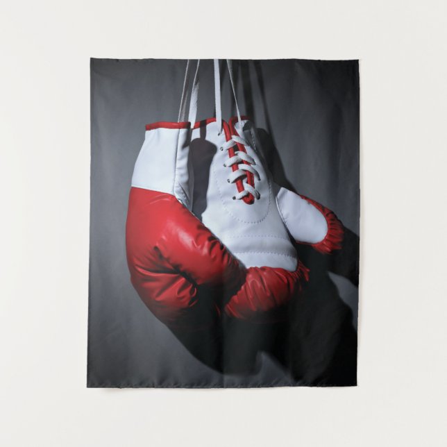 Boxing gloves tapestry (Front)