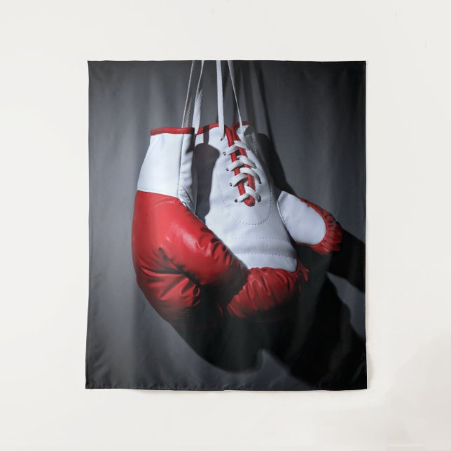 Boxing gloves tapestry (Front)