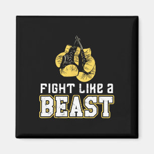 Boxing Gloves Thai Boxing Muay Thai Kickboxing Fig Magnet