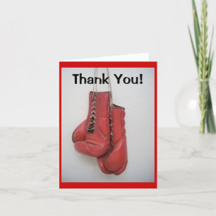 Boxing Gloves, Thank You Cards
