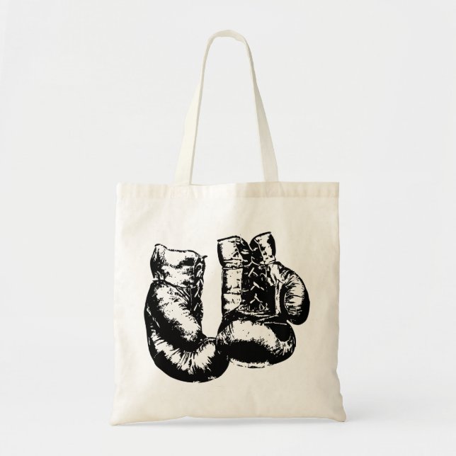 Boxing Gloves Tote Bag (Front)
