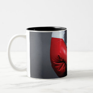 Boxing gloves  Two-Tone coffee mug