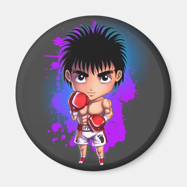 Boxing Guy Magnet (Front)