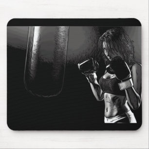 Boxing gym mouse pad