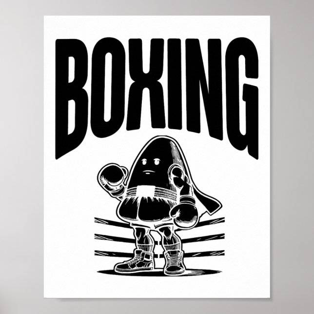 Boxing Happy Halloween Eve  Poster (Front)