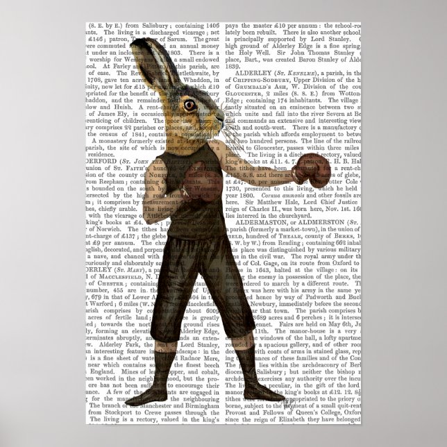 Boxing Hare Poster (Front)