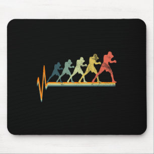 Boxing Heartbeat Boxer Gift Love Mouse Pad