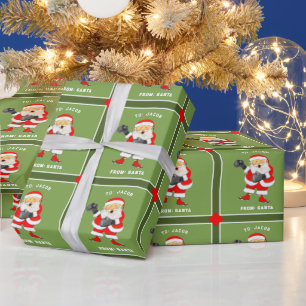 Boxing Holiday Gift Wrapping Paper