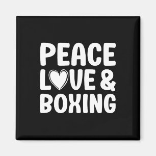 Boxing I Love Boxing For Men And Women Magnet