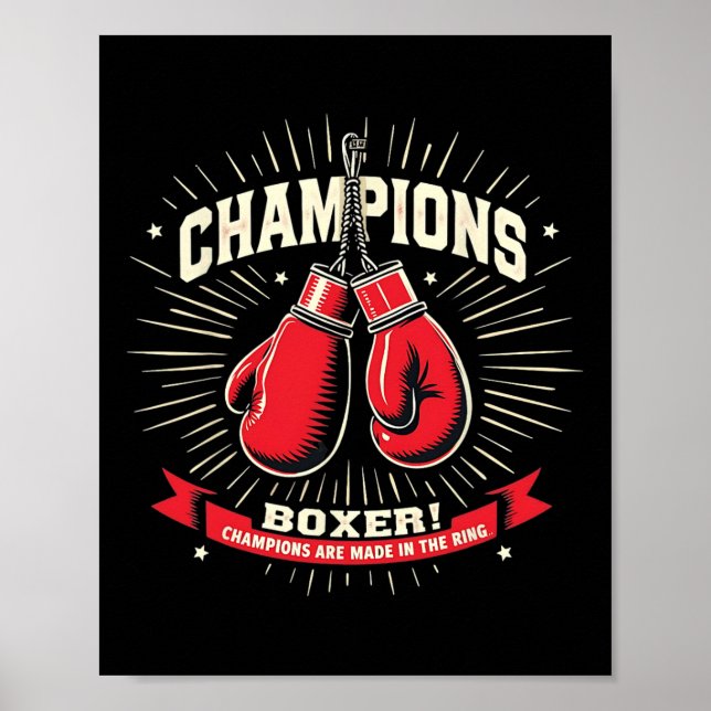 Boxing I'm Boxer  Poster (Front)