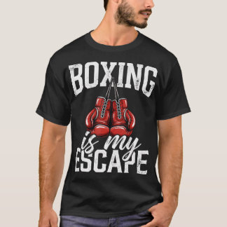 Boxing Is My Escape Vintage T-Shirt