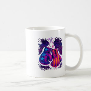 Boxing Is My Therapy Boxing Gloves  Coffee Mug