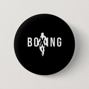 Boxing Is My Therapy One Coolest Funny Boxing Meme 6 Cm Round Badge