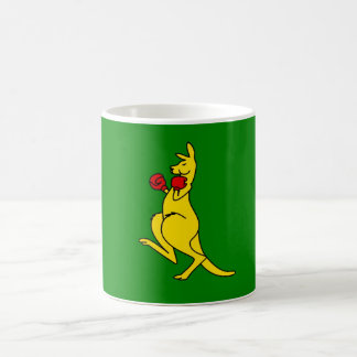 Boxing kangaroo collector item"s coffee mug