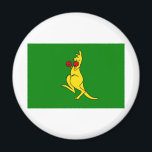 Boxing kangaroo collector item"s magnet<br><div class="desc">Boxing Kangaroo Items to display how much we love our country</div>