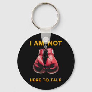 Boxing Kickboxing Boxing Lover Boxer Funny Saying  Key Ring