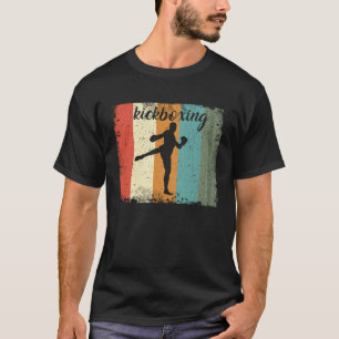 Boxing Kickboxing Retro Vintage Apparel T-Shirt