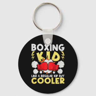 Boxing Kid Like A Regular Kid But Cooler - Boxer K Key Ring