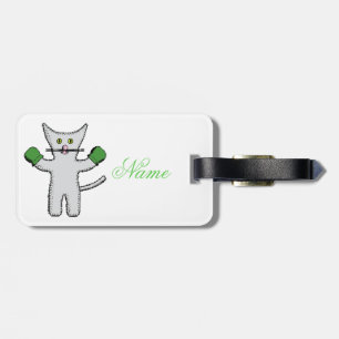 Boxing Kitten with Mittens Thunder_Cove Luggage Tag