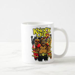 Boxing Knock Out Saying  Coffee Mug