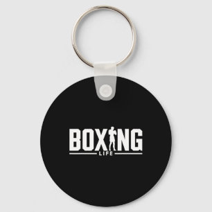 Boxing Life Boxing Dad Boxing Lover Boxer Gift Box Key Ring