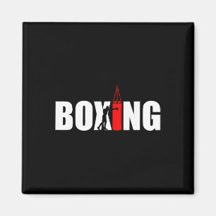 Boxing Lover Gym Boxer Kickboxing Kickboxer Enthus Magnet