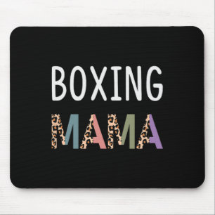 Boxing Mama Boxer Women Gift - Funny Boxing Mum Mouse Pad