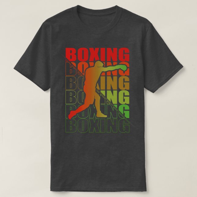 Boxing Martial Arts Boxing Box Club Boxer 17 T-Shirt (Design Front)