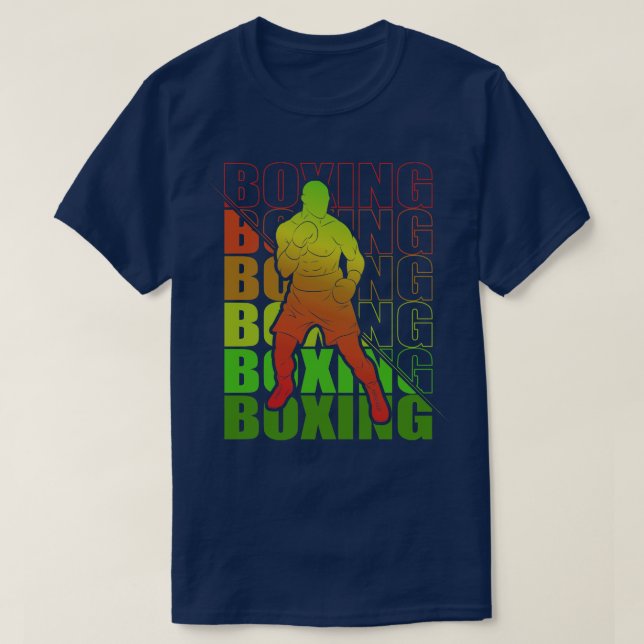 Boxing Martial Arts Boxing Box Club Boxer 35 T-Shirt (Design Front)