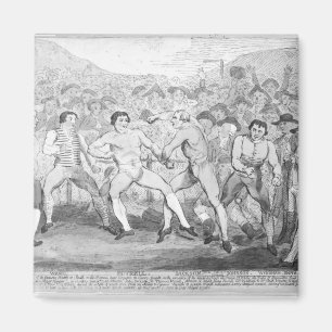 Boxing match between Thomas Futrell & John Magnet