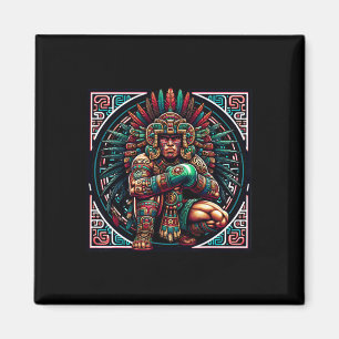 Boxing Mexico Funny Mexican Vintage Style Boxing M Magnet