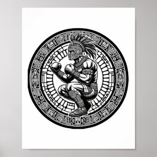 Boxing Mexico Funny Mexican Vintage Style Boxing M Poster