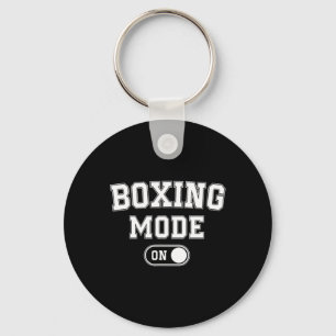 Boxing Mode On Funny Boxer Gift Fighter Coach Trai Key Ring