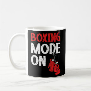 Boxing Mode On Professional Boxer Knockout Puncher Coffee Mug