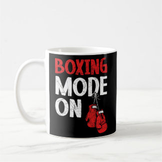 Boxing Mode On Professional Boxer Knockout Puncher Coffee Mug