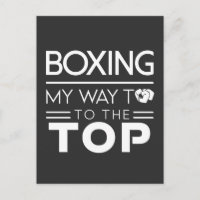 Boxing Motivation Quote Bold Minimal Typography