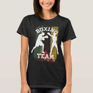 Boxing Mozambique Combat Sports Fighter Boxing T-Shirt