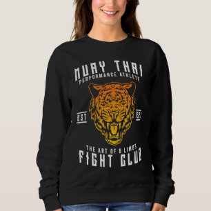 Boxing Muay Thai Kickboxing Women Men Sweatshirt