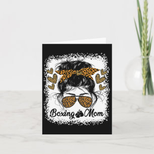 Boxing Mum Boxing Mma Muay Thai Stylish Sports Mum Card