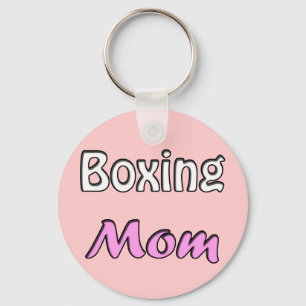 Boxing Mum Key Ring