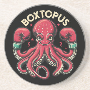 Boxing Octopus - Boxtopus Coaster